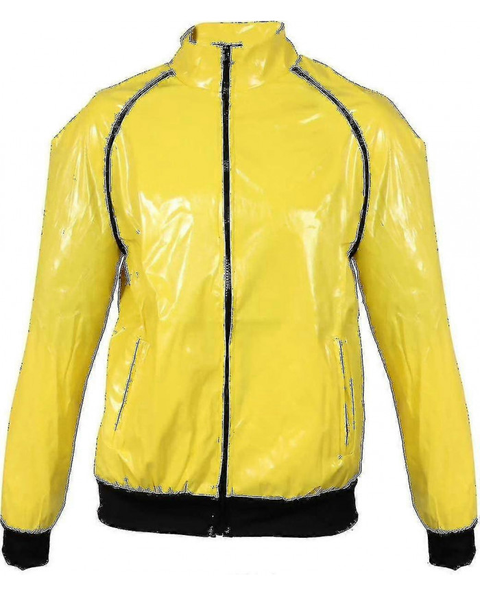 Costumes de célébrités des années 90 Adultes Jaune et Noir Shell Suit-XinHan