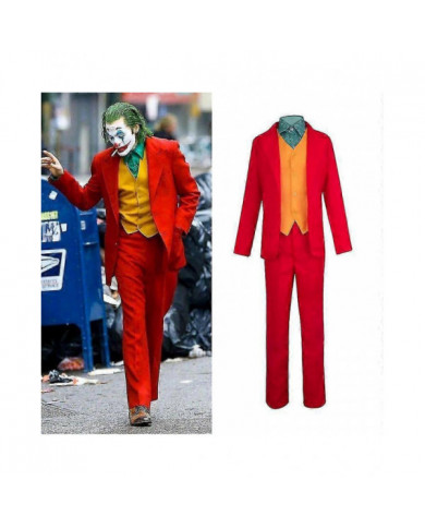 Clown Joker Phoenix Arthur Fleck Cosplay Costumes Anime Figure Halloween Costumes Rôle Vêtements Costume Masque [...]