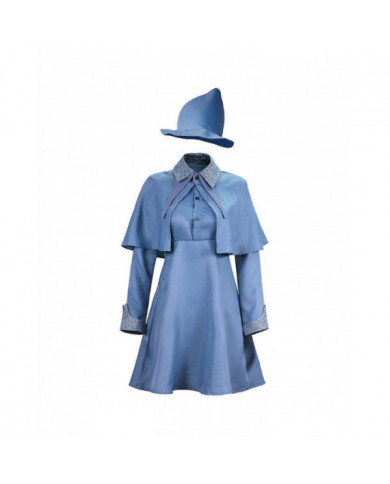 Wizard School Sorcière Fleur Isabelle Delacour Cosplay Costume Beauxbaton Magic Femmes Uniforme École Chapeau Robe [...]