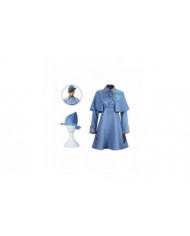 Wizard School Sorcière Fleur Isabelle Delacour Cosplay Costume Beauxbaton Magic Femmes Uniforme École Chapeau Robe [...]