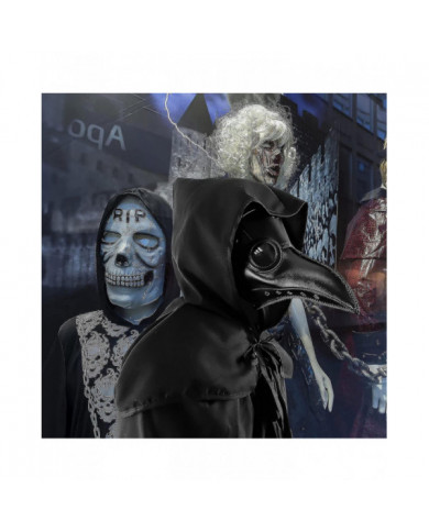 Halloween Plague Doctor Mask Plague Doctor Costume Obito Mask Steampunk Halloween Mask Horror Scary Halloween Mask [...]