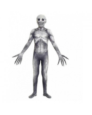 Zombie Onesie + Skull Cover Cosplay Horror Game Party Costume Halloween Byte Dance