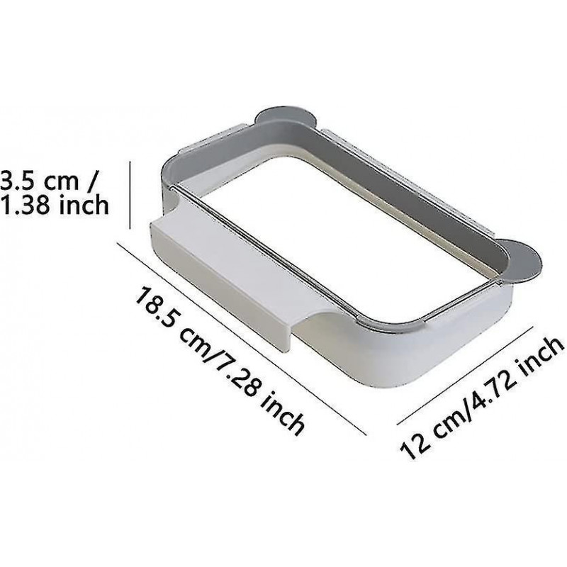 2 Pieces Garbage Bag Holder, Kitchen Trash Bag Holder, Hanging Trash Bag Holder (shikai)