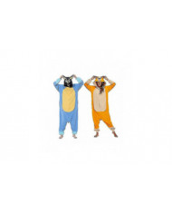 Animal Adults Cartoon Dog Onesies Pajama Halloween Costumes Jumpsuit Christmas Gift