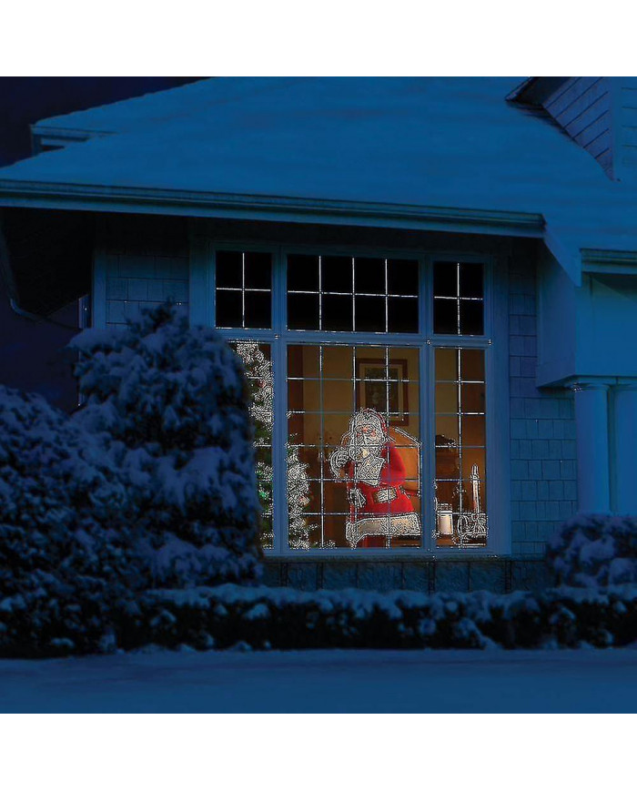 Projecteur Window Wonderland pour Halloween & Christmas Display Laser Dj Stage Lamp Spotlights Ghost1pcs)