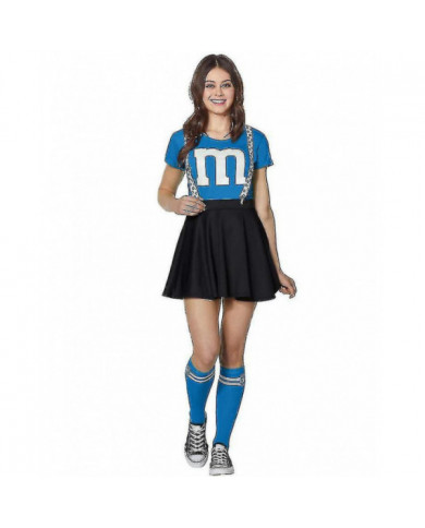 Women's School Girls Musical Party Halloween Cheerleader Costume Déguisement