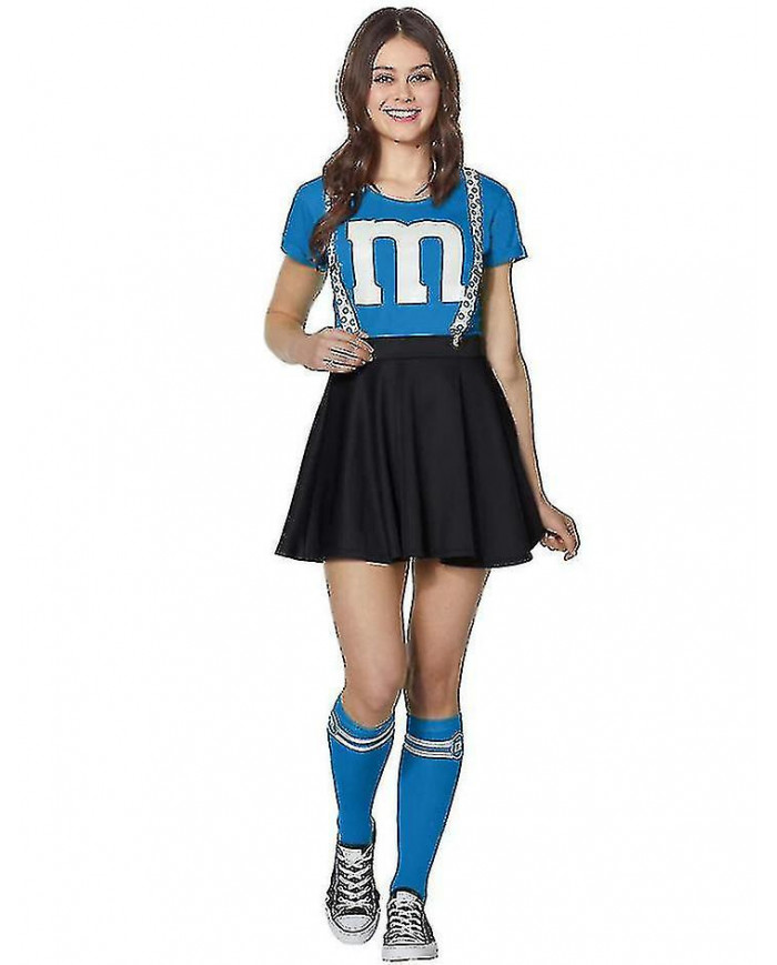 Women's School Girls Musical Party Halloween Cheerleader Costume Déguisement