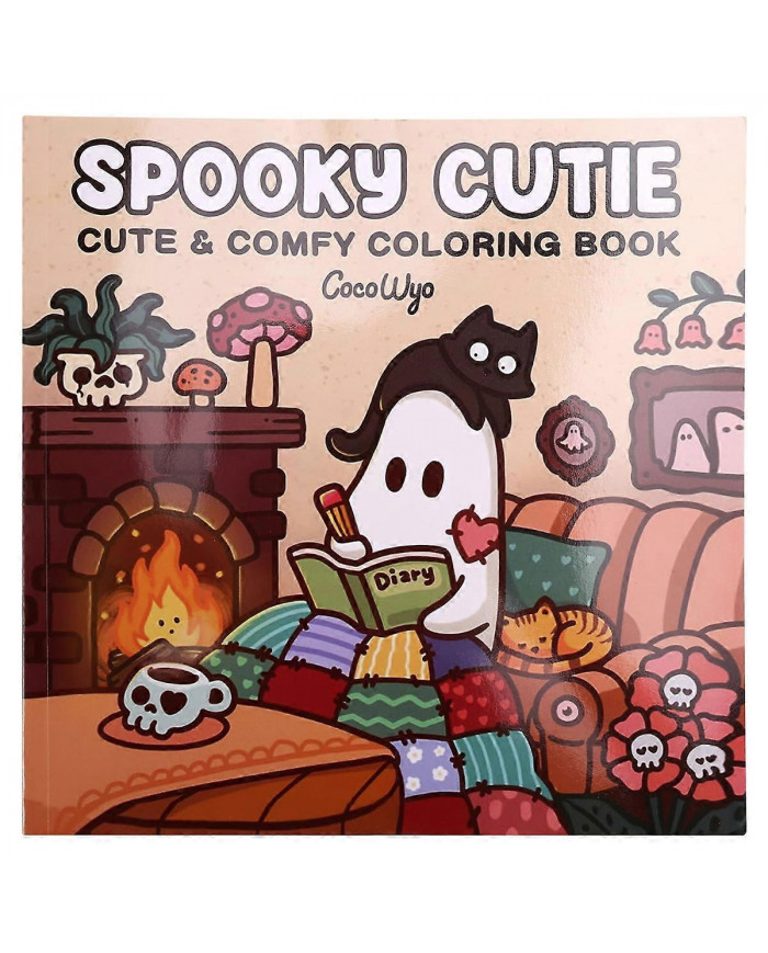 Livre de coloriage effrayant et mignon pour adultes et adolescents mettant en vedette d’adorables créatures [...]