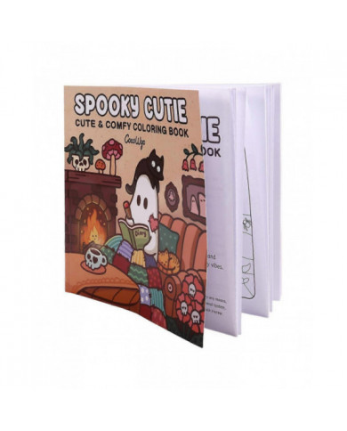 Livre de coloriage effrayant et mignon pour adultes et adolescents mettant en vedette d’adorables créatures [...]