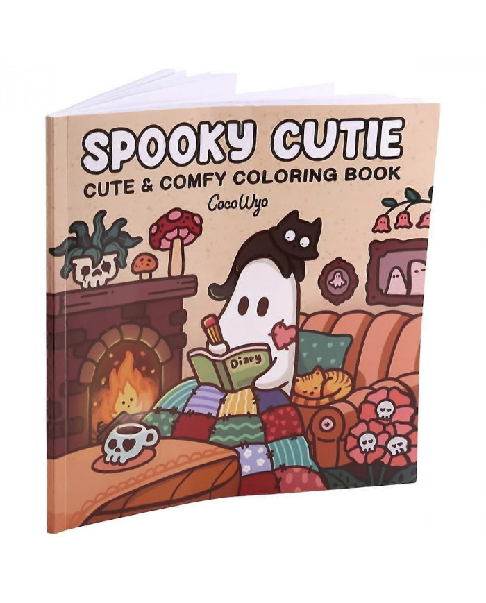 Livre de coloriage effrayant et mignon pour adultes et adolescents mettant en vedette d’adorables créatures [...]