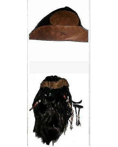 Pirates Of The Caribbean Cosplay Costume Movie Jack Sparrow Cosplay Full Set Costume Club Halloween Party Show Outfit
