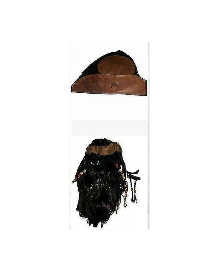 Pirates Of The Caribbean Cosplay Costume Movie Jack Sparrow Cosplay Full Set Costume Club Halloween Party Show Outfit