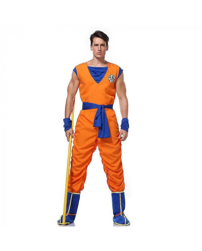 Dragon Ball Anime Son Goku Cosplay Costume Pour Hommes, Adulte Homme Son Goku Jeu de Rôle Costume Set Halloween [...]