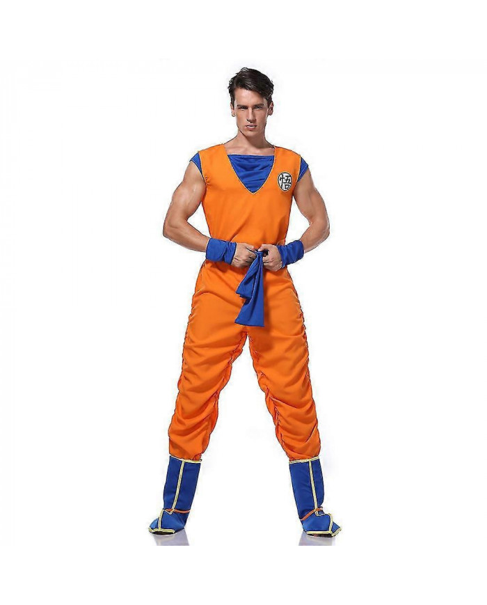 Dragon Ball Anime Son Goku Cosplay Costume Pour Hommes, Adulte Homme Son Goku Jeu de Rôle Costume Set Halloween [...]