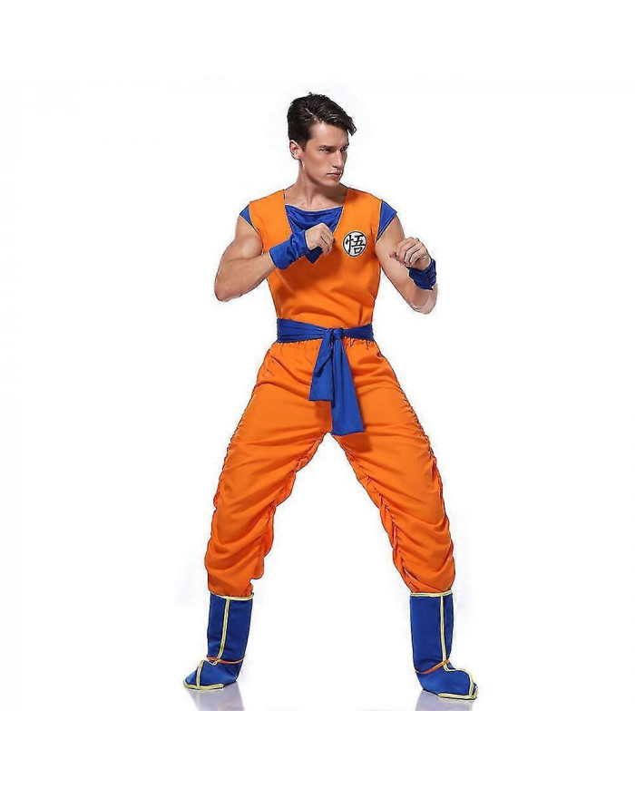 Dragon Ball Anime Son Goku Cosplay Costume Pour Hommes, Adulte Homme Son Goku Jeu de Rôle Costume Set Halloween [...]