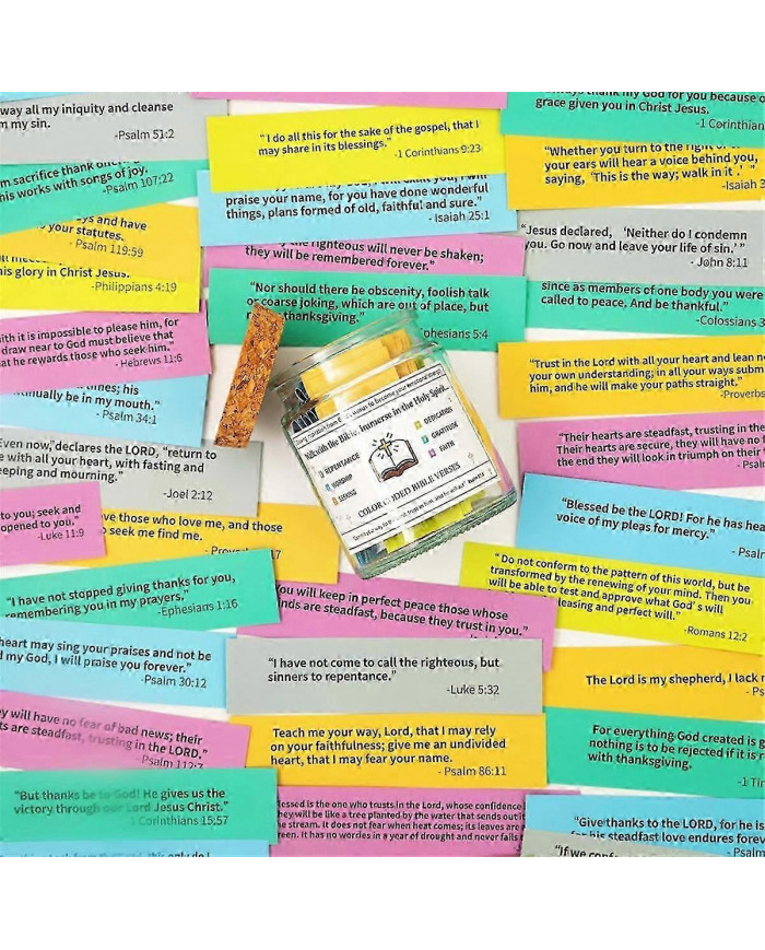 Versets bibliques dans un bocal, lisez-moi quand versets bibliques pot pour les émotions et, bocal de prière en [...]