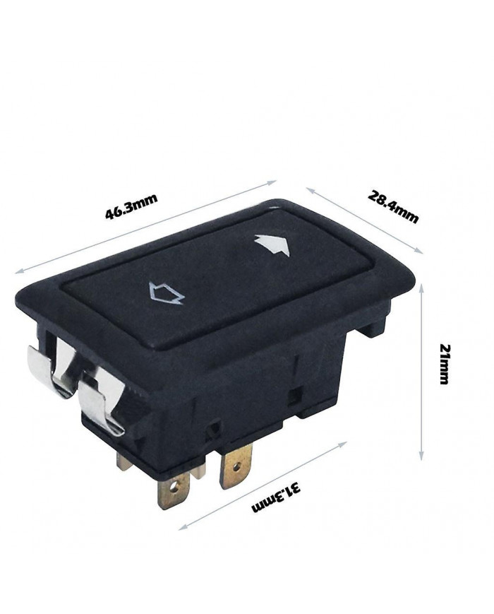 Universal 6pin 12-24v Voiture Électrique Interrupteur de Fenêtre Bouton Contrôleur d’alimentation automatique