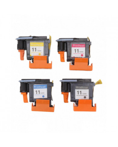 4 Pcs tête d’impression tête d’impression magenta noir cyan jaune tête d’impression remplacement pour HP Designjet [...]