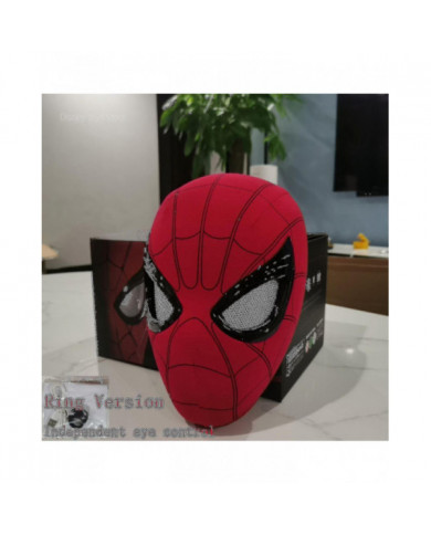 Mascara Spiderman Couvre-chef Cosplay Moving Eyes Masque électronique Spider Man 1 :1 Télécommande Jouets [...]