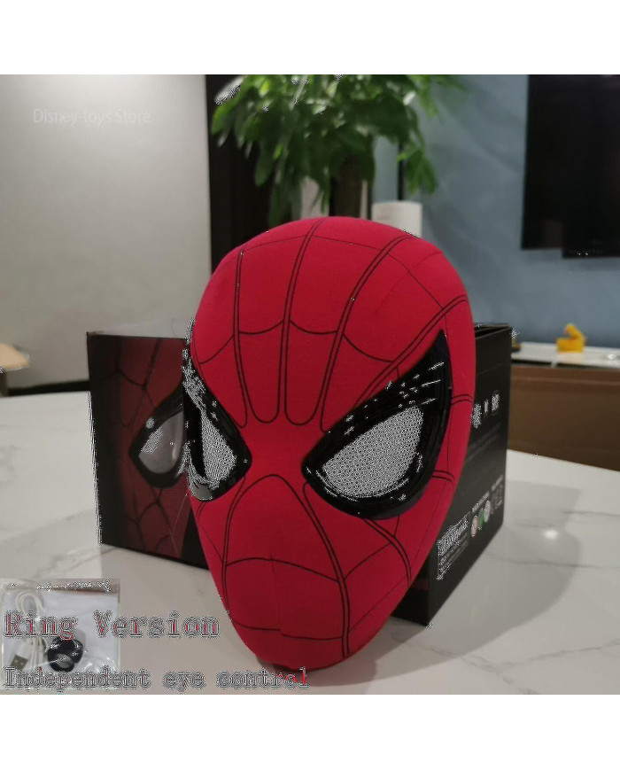 Mascara Spiderman Couvre-chef Cosplay Moving Eyes Masque électronique Spider Man 1 :1 Télécommande Jouets [...]