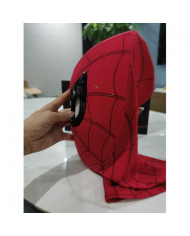 Mascara Spiderman Couvre-chef Cosplay Moving Eyes Masque électronique Spider Man 1 :1 Télécommande Jouets [...]