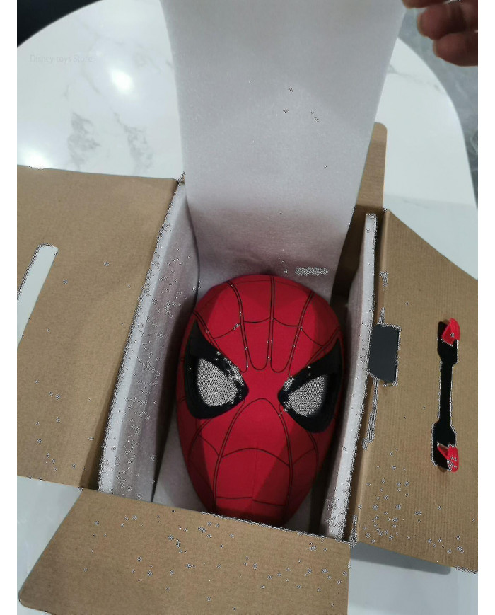 Mascara Spiderman Couvre-chef Cosplay Moving Eyes Masque électronique Spider Man 1 :1 Télécommande Jouets [...]