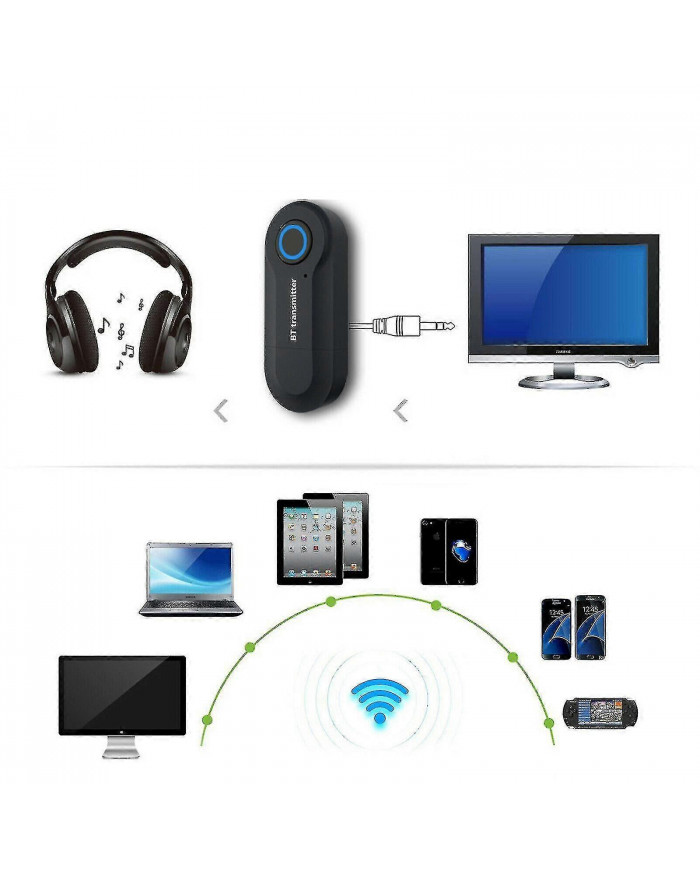 Transmetteur Bluetooth sans fil pour tv téléphone pc audio music adapter