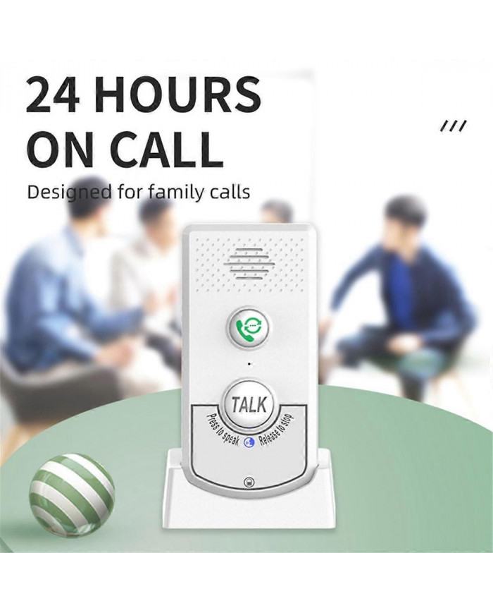 Interphones sans fil pour la voix à la maison Appel bidirectionnel à domicile Interphone vocal sans fil ultra [...]