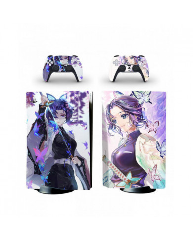 Ps 5 Skin Disc Edition Anime Console Et Manette Vinyle Autocollant, Durable, Résistant Aux Rayures, Aligné Avec [...]