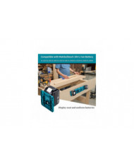 Pack de 5 supports de batterie pour supports de batterie Makita 18V Support de quai pour BL1860 BL1850 BL1840 [...]