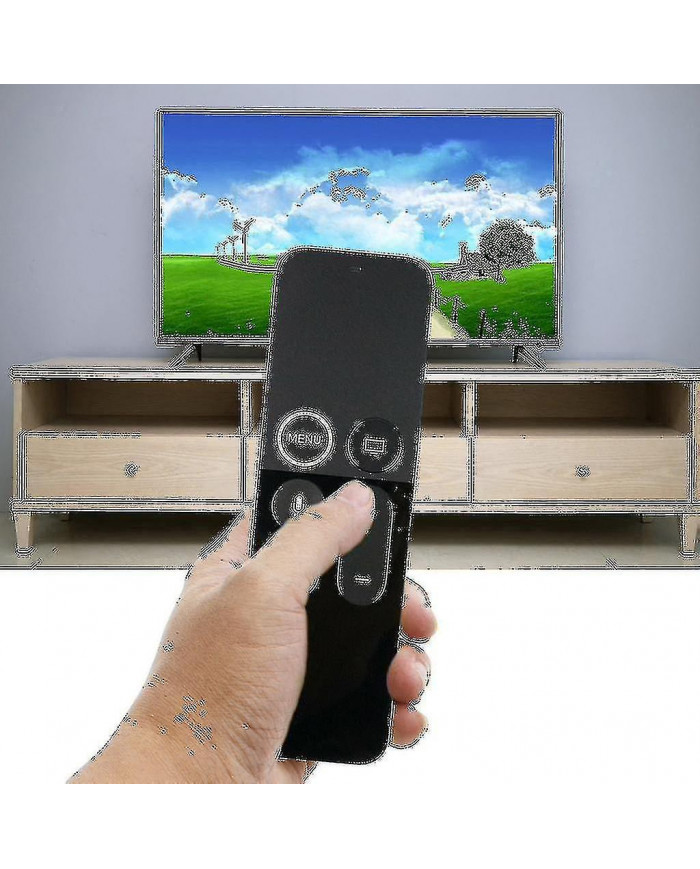 2024Télécommande A1962 Emc3186 Télécommande TV de remplacement pour Apple Tv 4k A1842 5ème 2017/a1625 4ème 2015