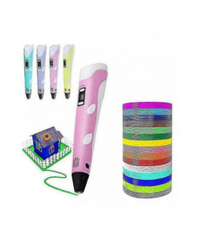 Bebetter stylo 3d avec affichage LED, stylo d’impression 3d avec chargement USB, recharges de filament Pla 30 [...]