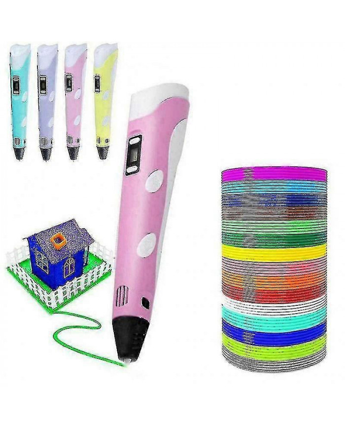 Bebetter stylo 3d avec affichage LED, stylo d’impression 3d avec chargement USB, recharges de filament Pla 30 [...]