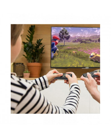 Manette pour Nintendo Switch, remplacement des manettes Switch avec double vibration/réveil/capture d’écran