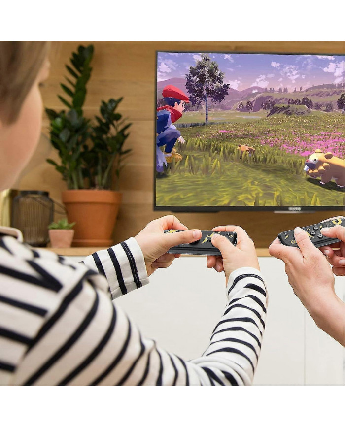 Manette pour Nintendo Switch, remplacement des manettes Switch avec double vibration/réveil/capture d’écran