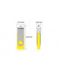 Pack de 10 clés USB USB 2.0 clé USB en vrac Pack pivotant Memory Stick Pli Stockage Jump Drive Zip Drive-Bon