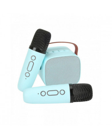 Machine de karaoké pour enfants avec 2 microphones sans fil, machine de karaoké portable avec Bluetooth pour [...]