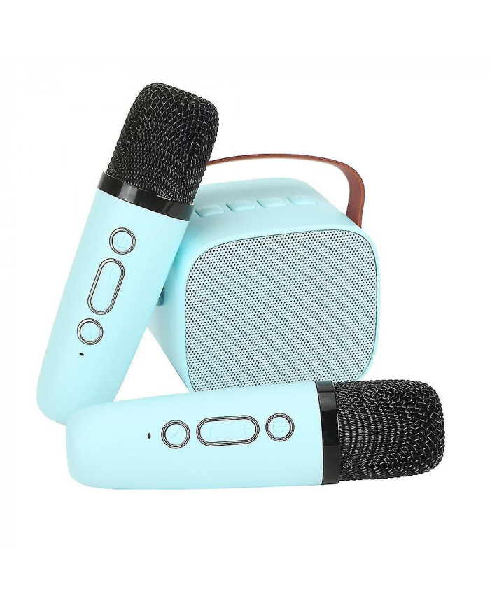 Machine de karaoké pour enfants avec 2 microphones sans fil, machine de karaoké portable avec Bluetooth pour [...]