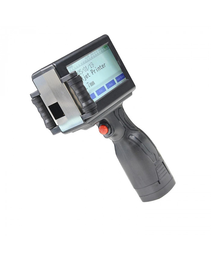 Imprimante à jet d’encre portable Date Logo Codeur laser Étiquette Qr Barcode Écran tactile