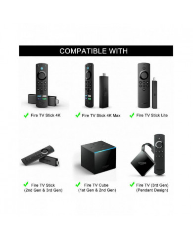 L5b83g pour Amazon Fire Tv Stick 4k Télécommande vocale Fire Tv Cube