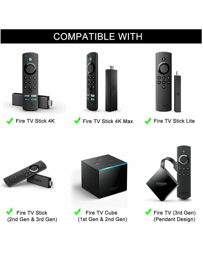 L5b83g pour Amazon Fire Tv Stick 4k Télécommande vocale Fire Tv Cube