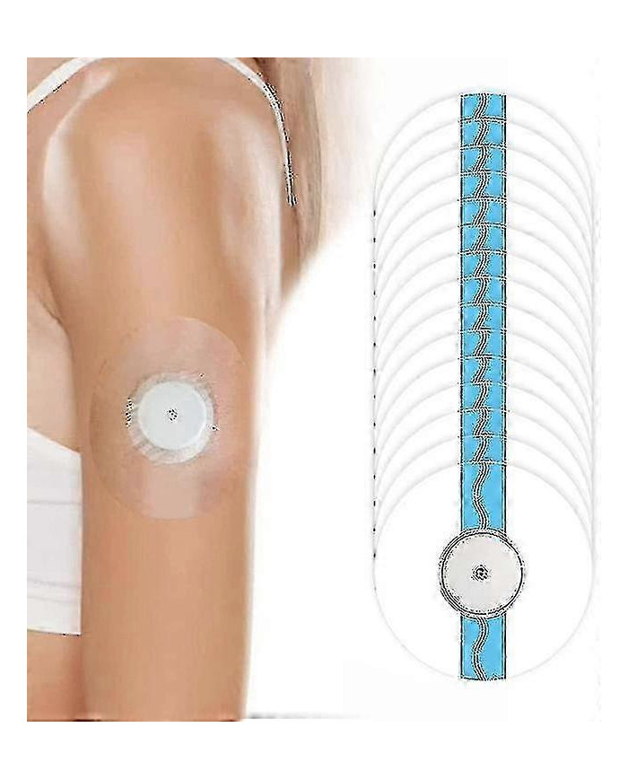 10-50pack de couvercles de capteur pour Libre 3, patchs adhésifs freestyle imperméables, transparents