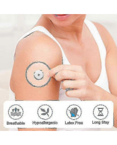 10-50pack de couvercles de capteur pour Libre 3, patchs adhésifs freestyle imperméables, transparents