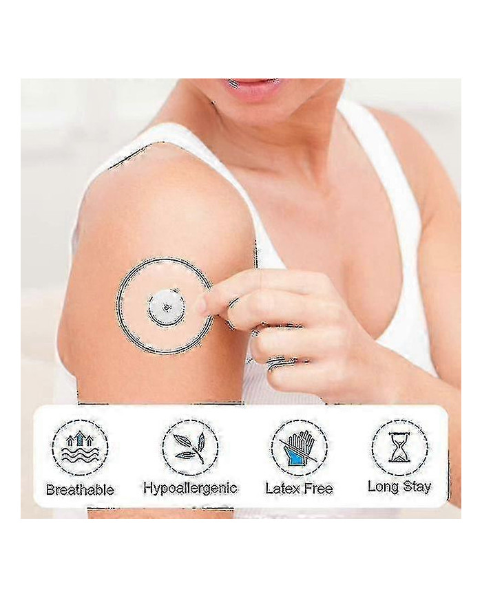 10-50pack de couvercles de capteur pour Libre 3, patchs adhésifs freestyle imperméables, transparents