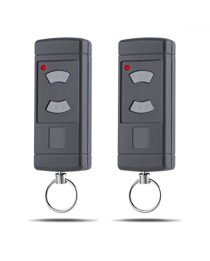 Paquet de 2 émetteurs manuels de porte de garage pour HSE2-40, HS4-40, HSM4-40, 40,685 MHz