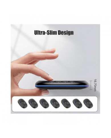 Mouse Mover indétectable avec minuterie, Silent Mouse Jiggler avec interrupteur ON/Off, Mouse Wiggler to Keep-hao