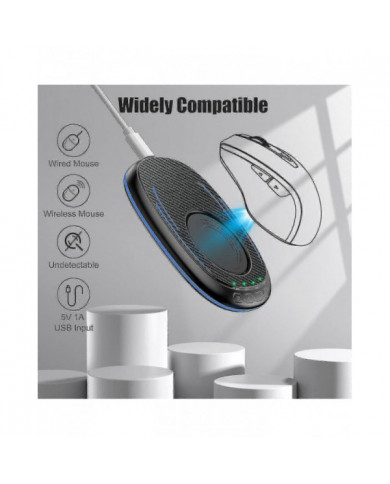 Mouse Mover indétectable avec minuterie, Silent Mouse Jiggler avec interrupteur ON/Off, Mouse Wiggler to Keep-hao