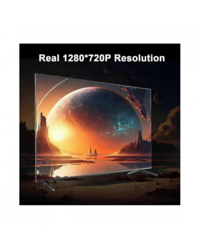 Projecteur 5g 4k Smart Hd Led Wifi Bluetooth hdmi. Usb Android Office Home Cinéma, 50% Offre zxin