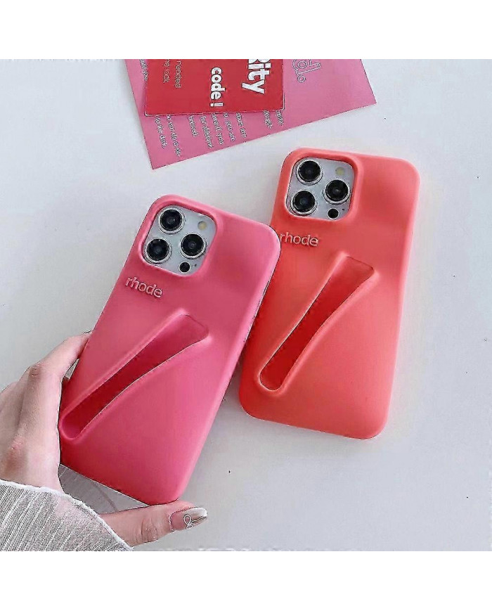 Étui de téléphone de déesse pour iPhone 15 14 Plus 13 12 11 Pro Max Hot R-rhodees Lipstick Hole Cover