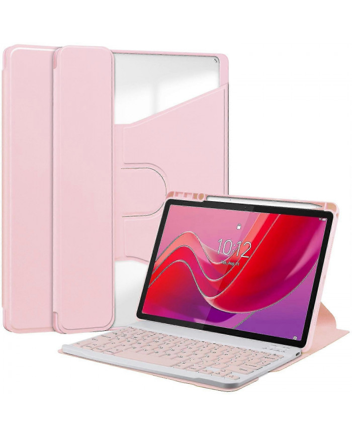 Pour Lenovo Tab M11 (xiaoxin Pad 11 2024) Étui U + acrylique Tablet Stand Cover avec clavier Bluetooth